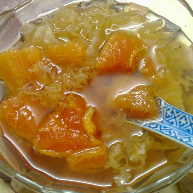 木瓜雪耳糖水