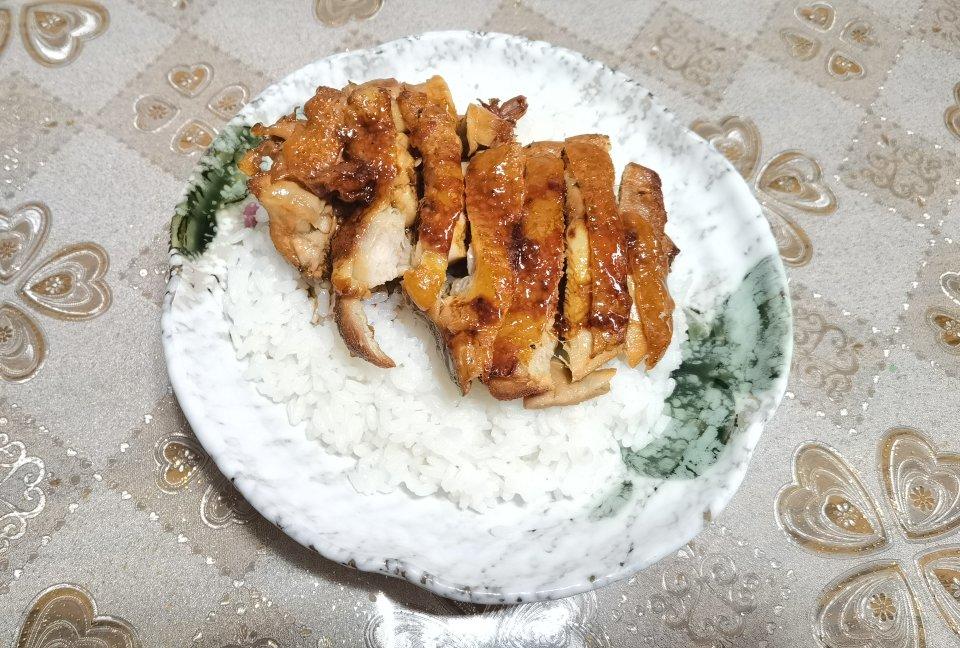 照烧鸡腿饭
