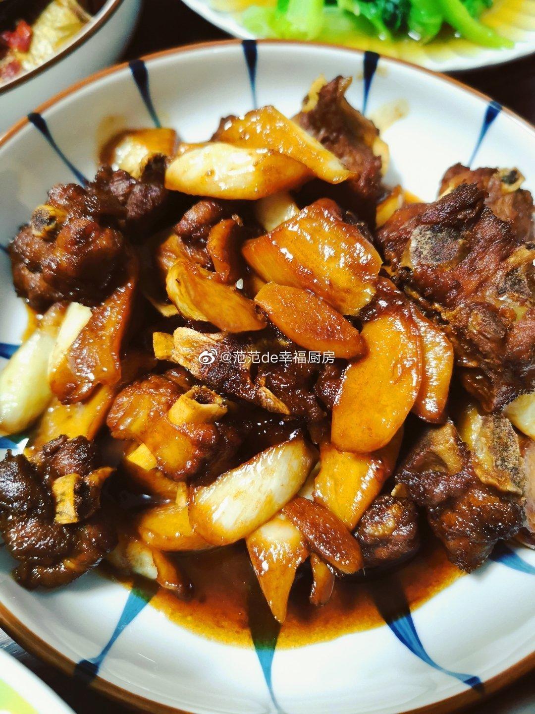 话梅烧排骨