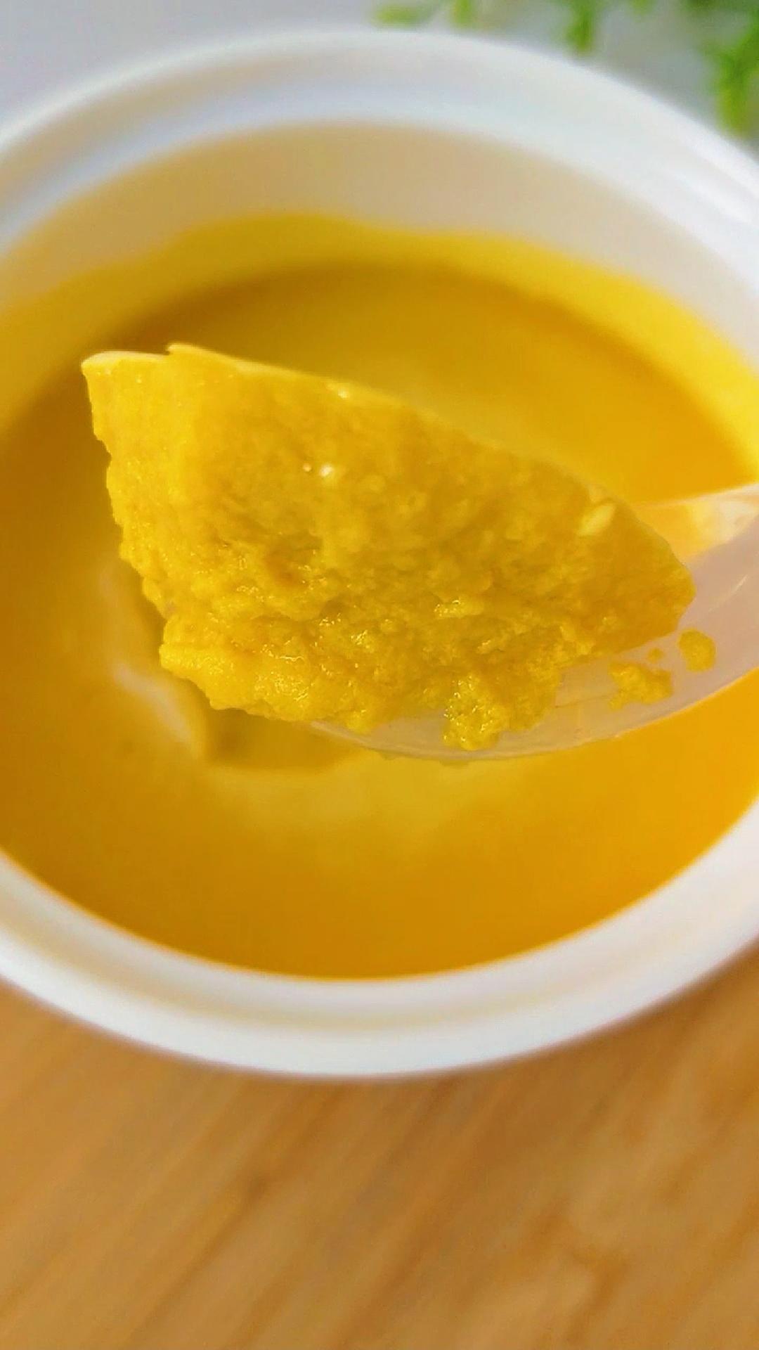 奶香南瓜布丁 7+宝宝辅食的做法