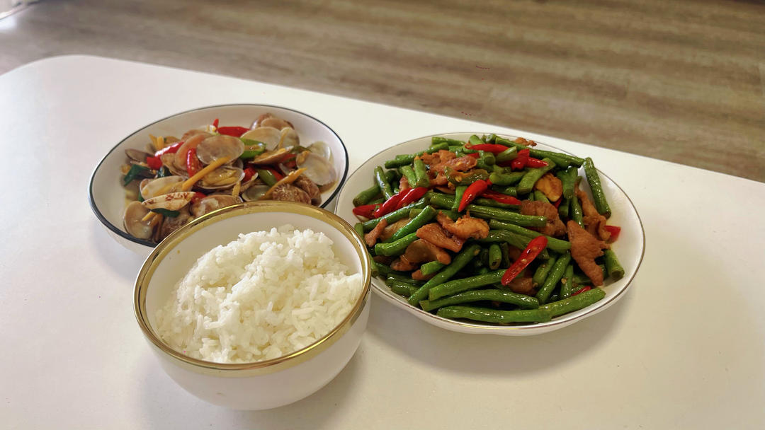零厨艺的豆角炒肉