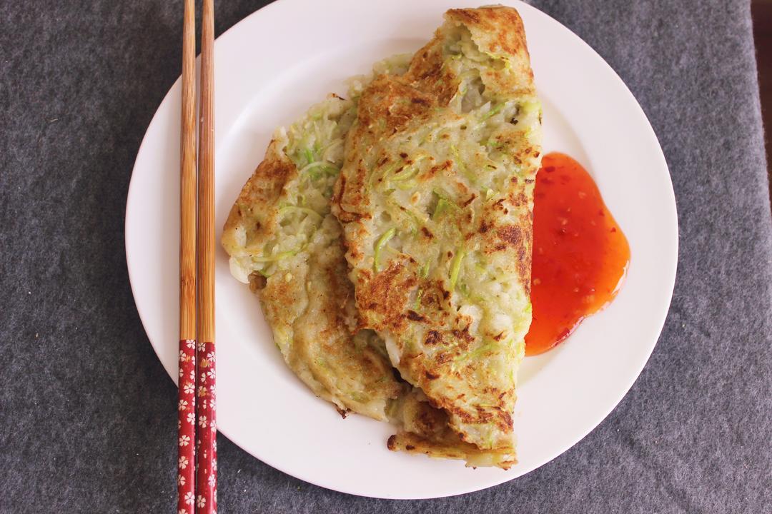 自制葱姜糍粑