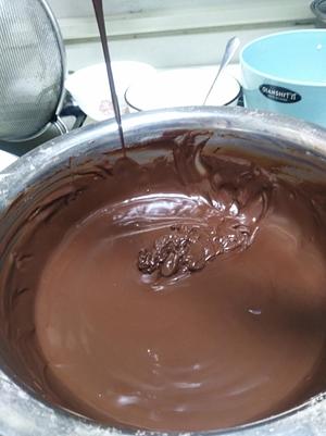 黑巧克力夹心松饼的做法 步骤7
