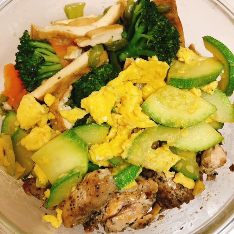 减脂快手菜—鸡胸肉高蛋白餐