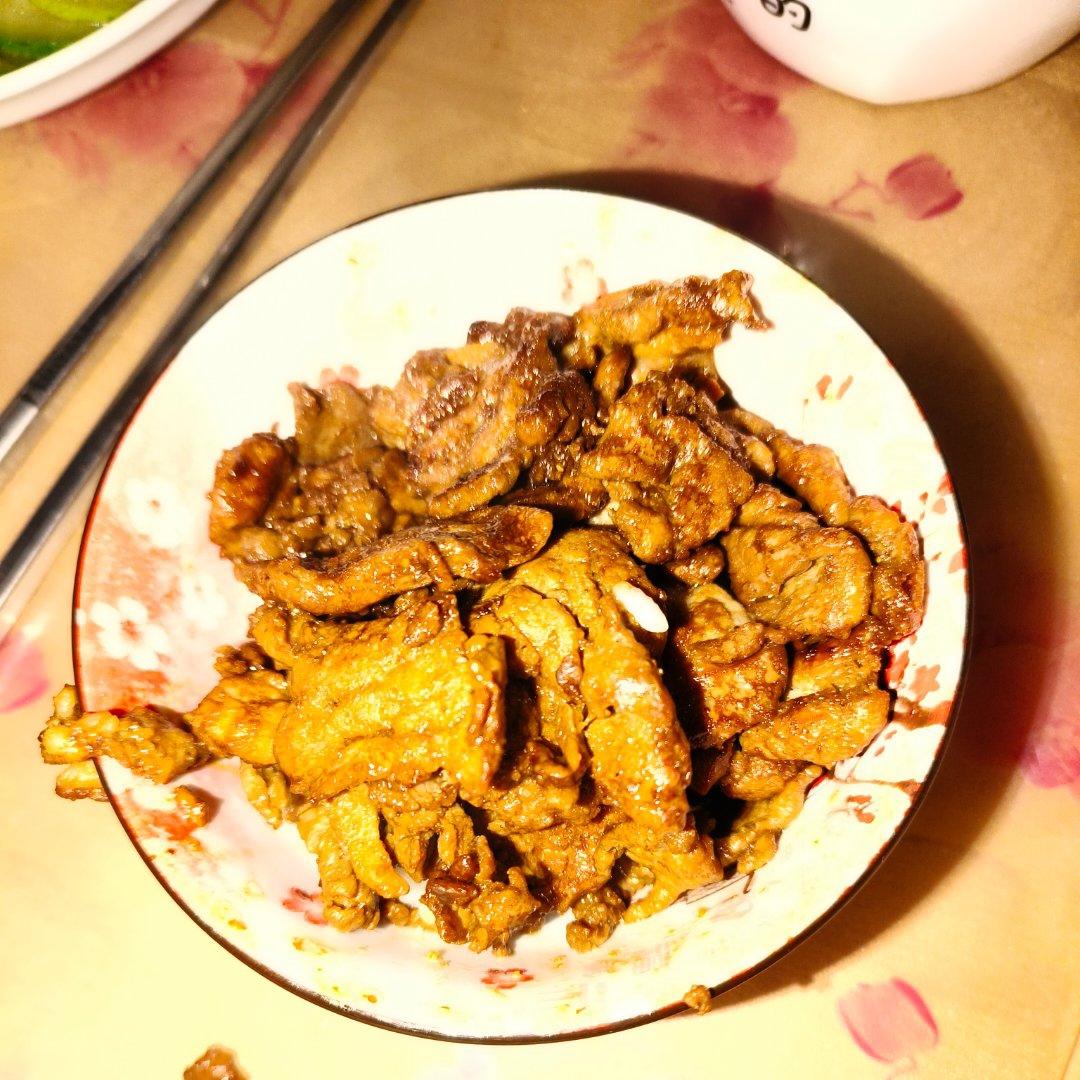 煎里脊肉片