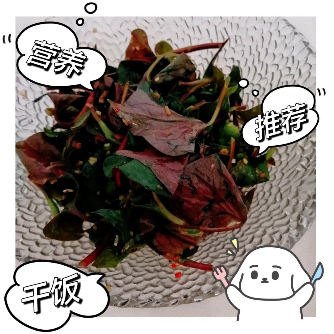 凉拌折耳根叶