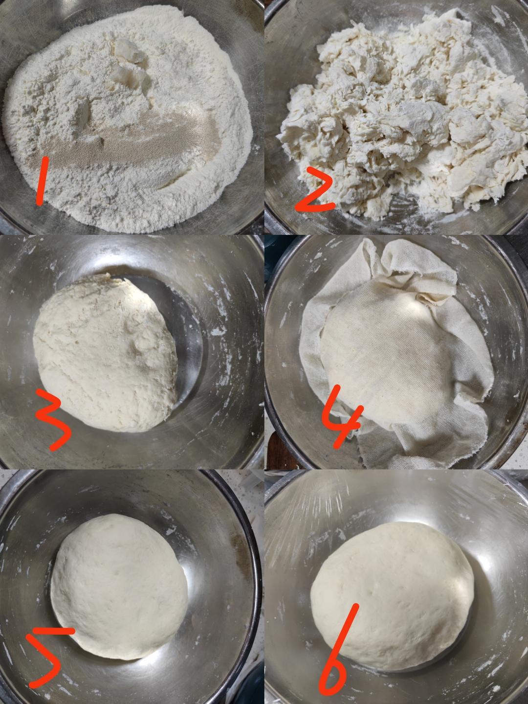 纯奶手撕吐司的做法 步骤1