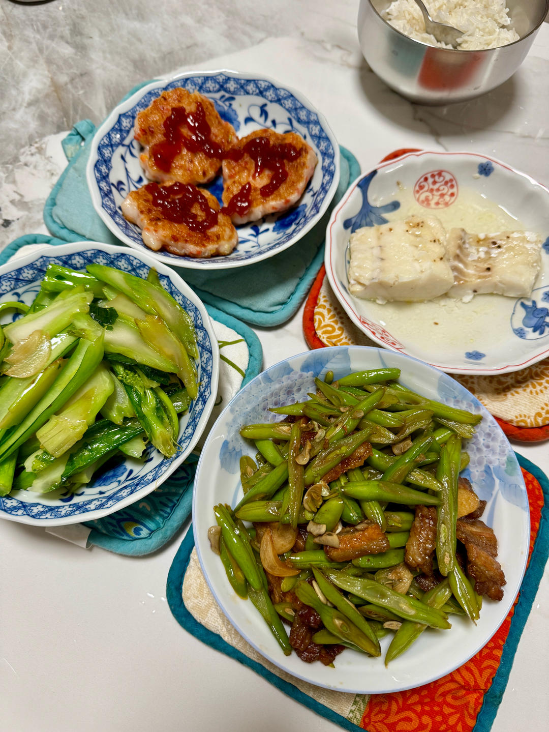 记录自家晚餐（非食谱）