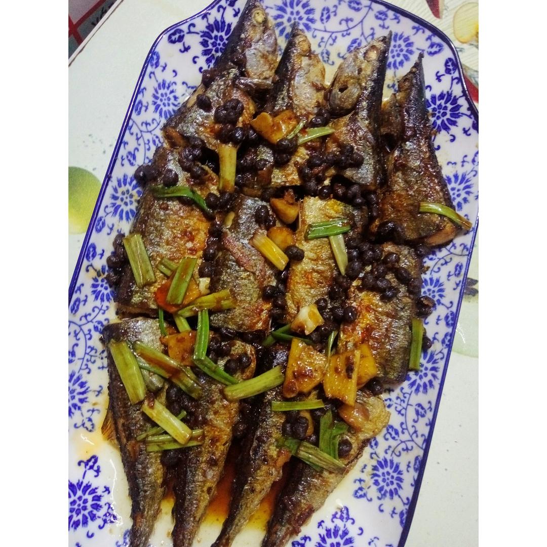 盐煎秋刀鱼
