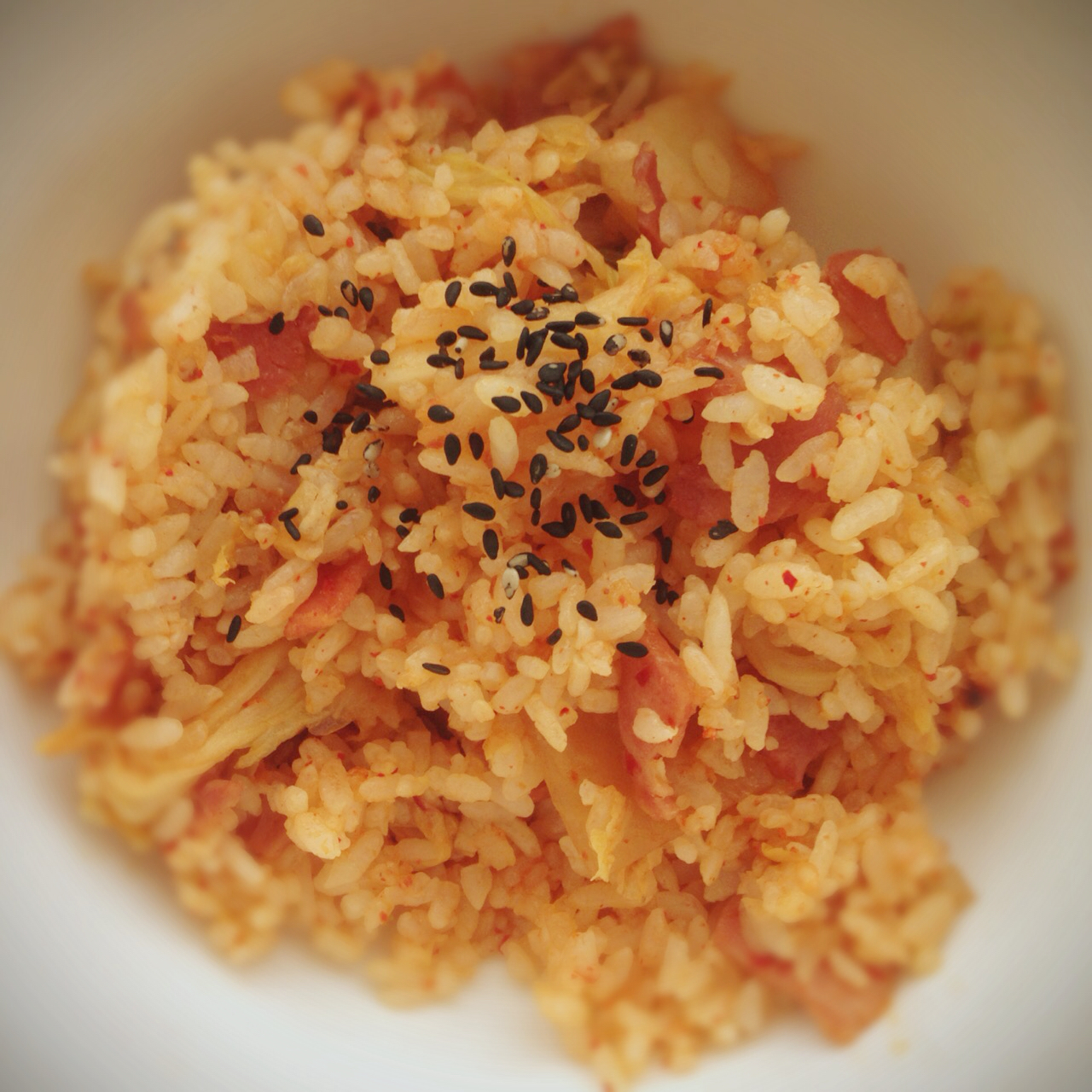 五花肉泡菜炒饭