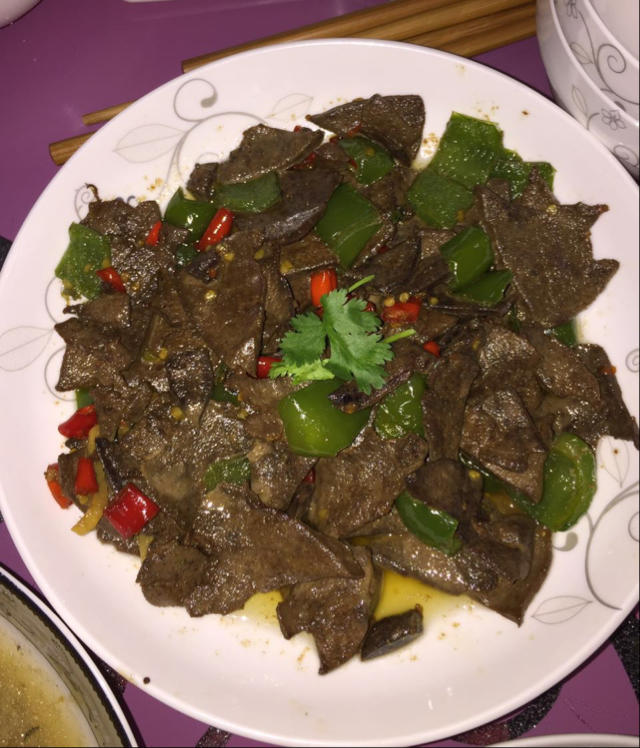 重口味的看过来--爆炒猪肝