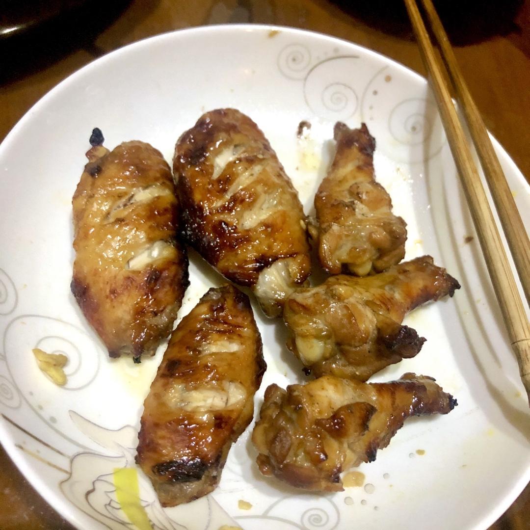 烤鸡翅（自制腌料）