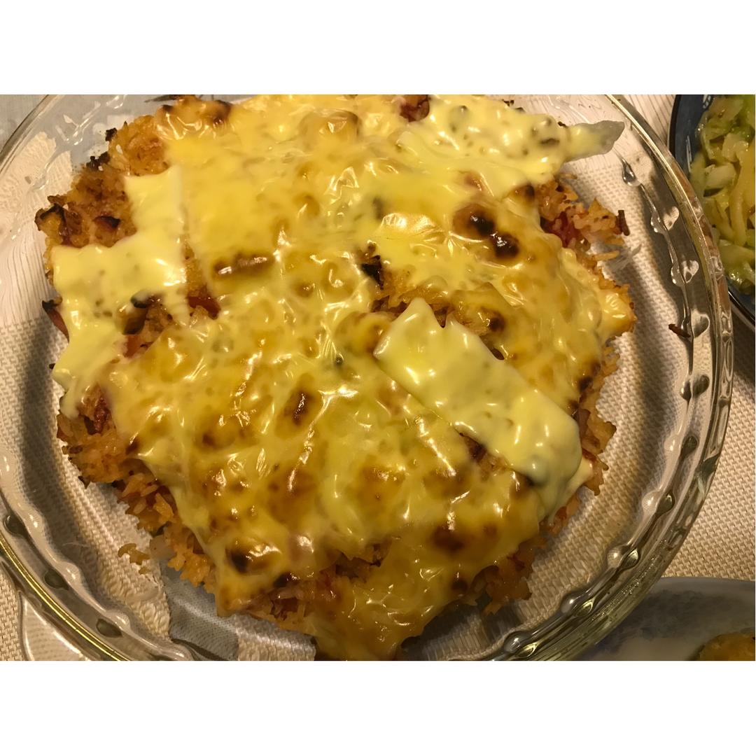 番茄培根焗饭