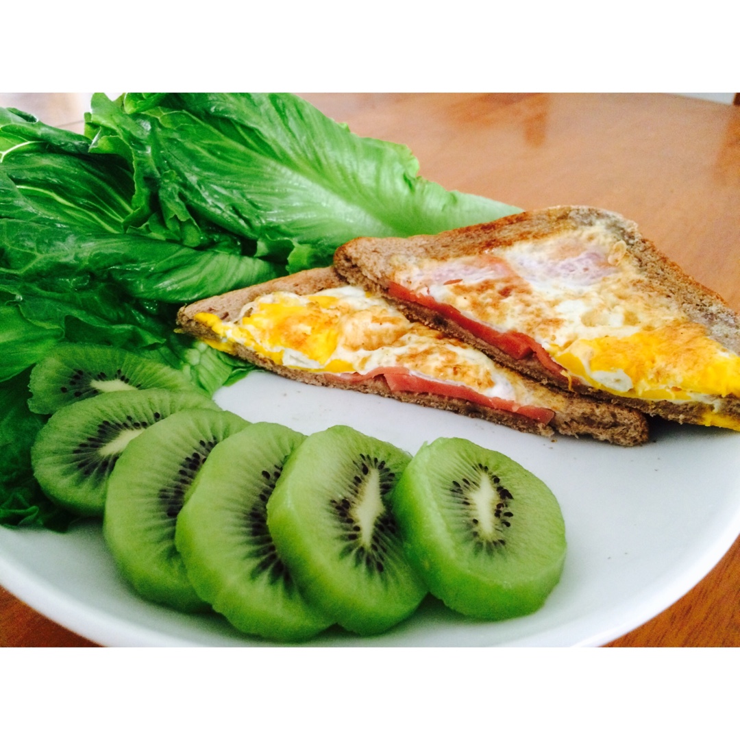 一片面包的三明治