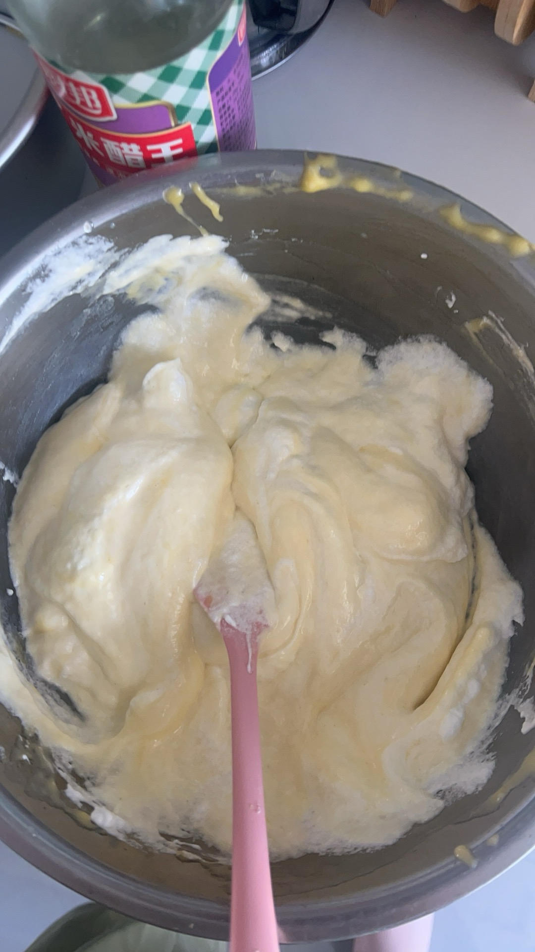 超柔软6寸戚风蛋糕(附8寸配方)零失败 超详细‼️含操作视频