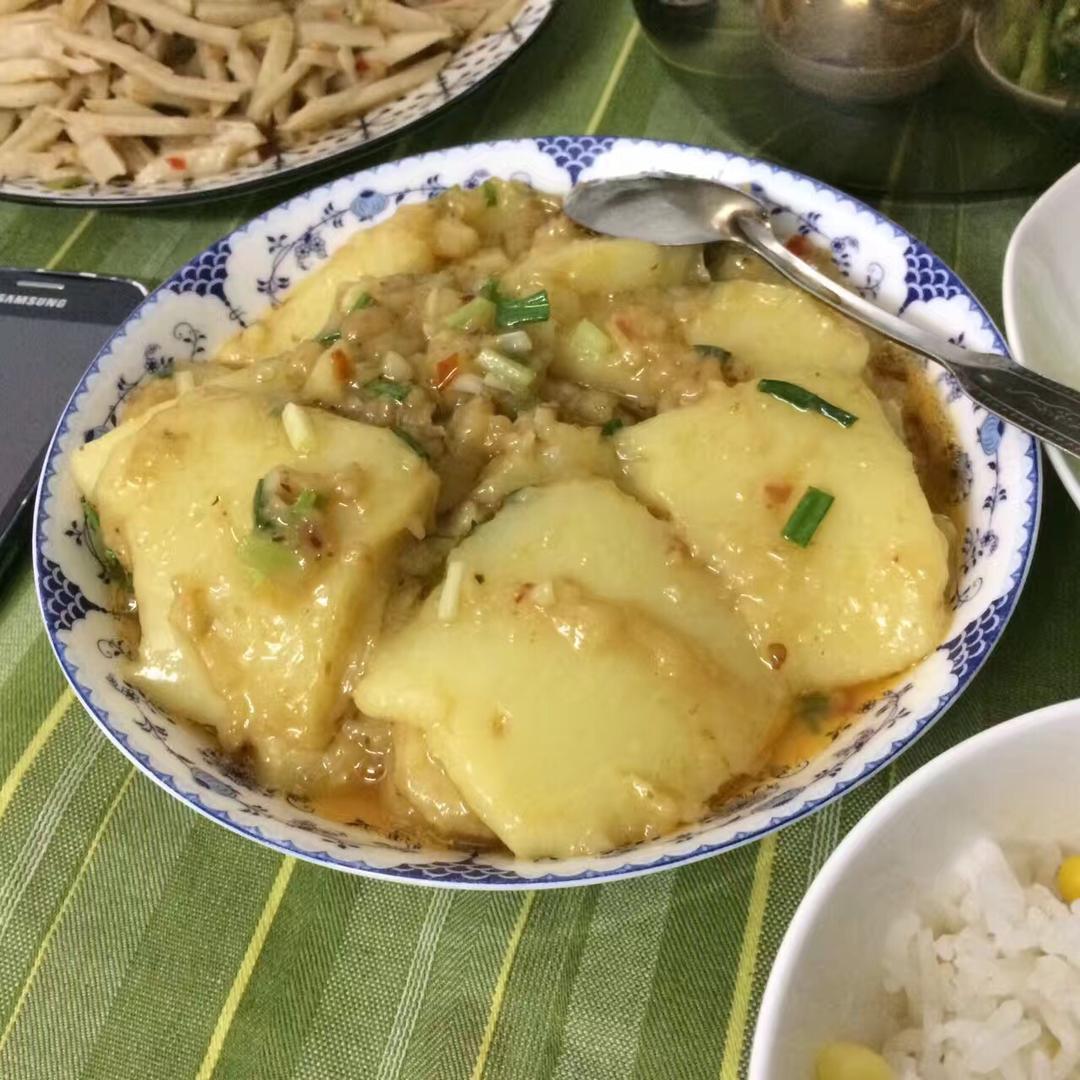 红烧米豆腐