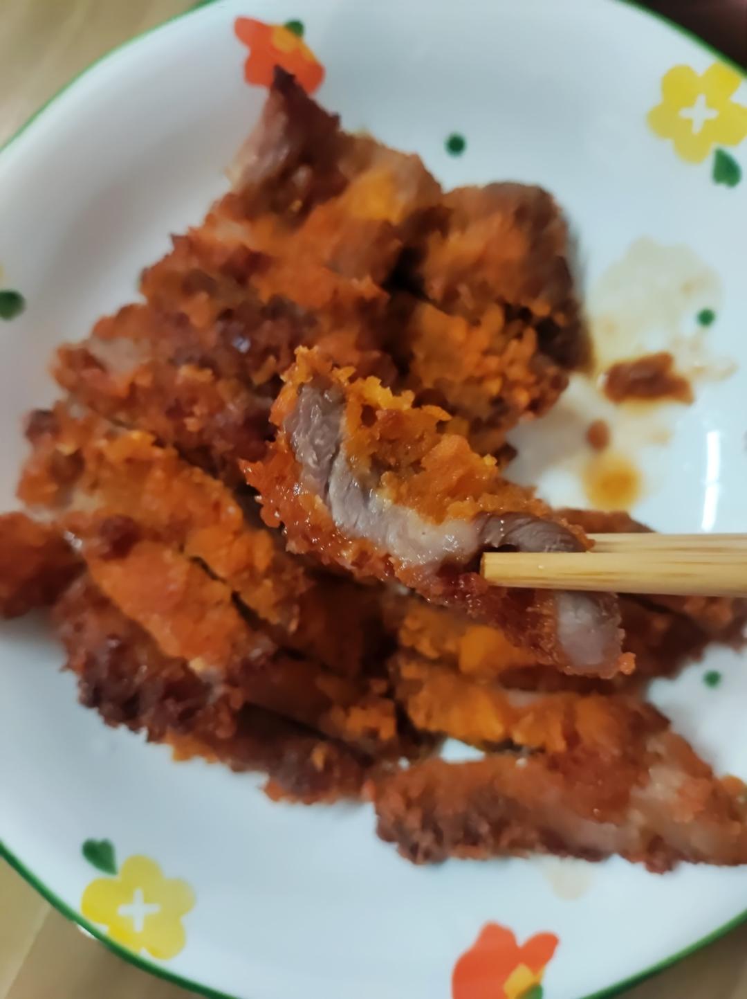 家常快手菜 日式炸猪排（自调酱汁）