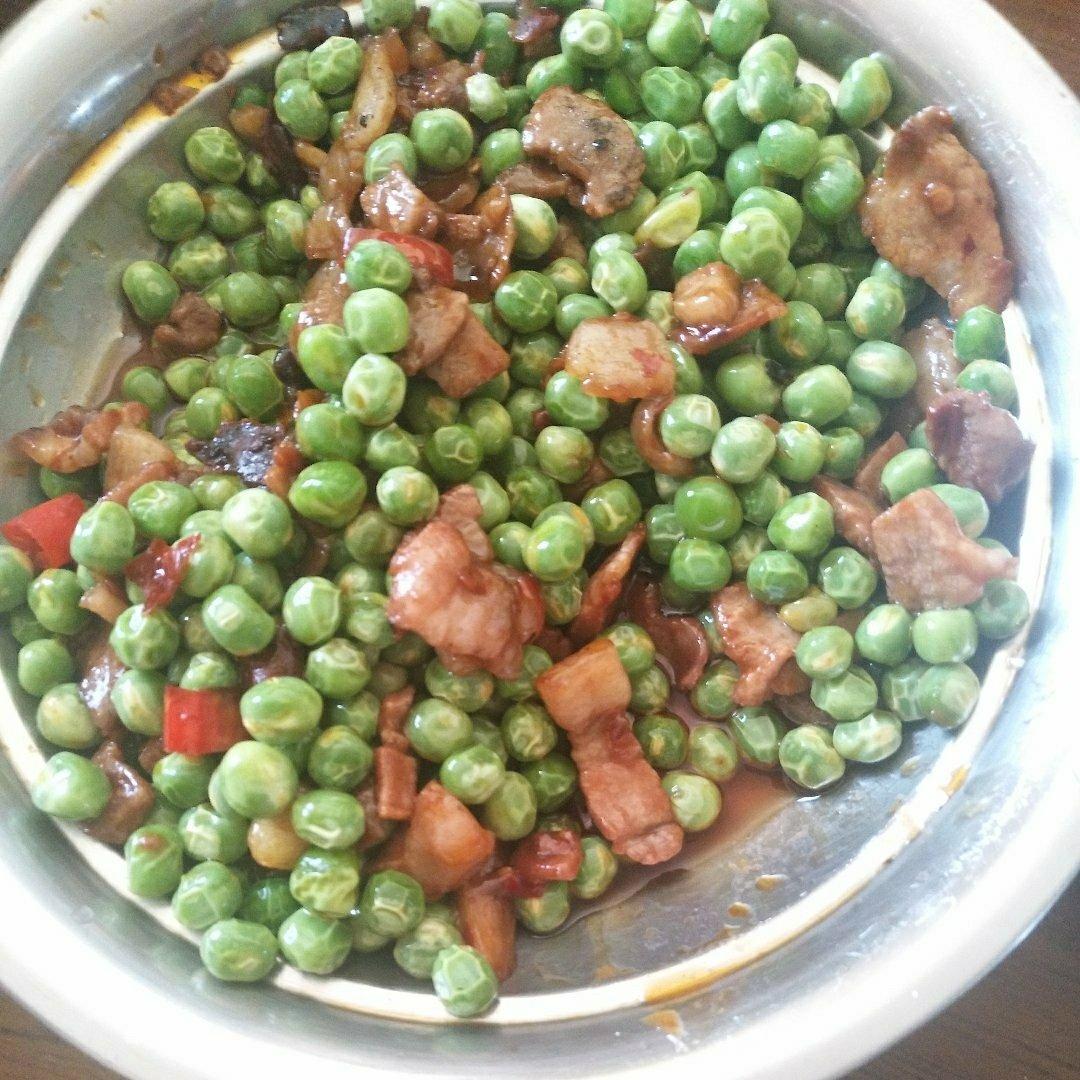 快手菜 青豆炒肉