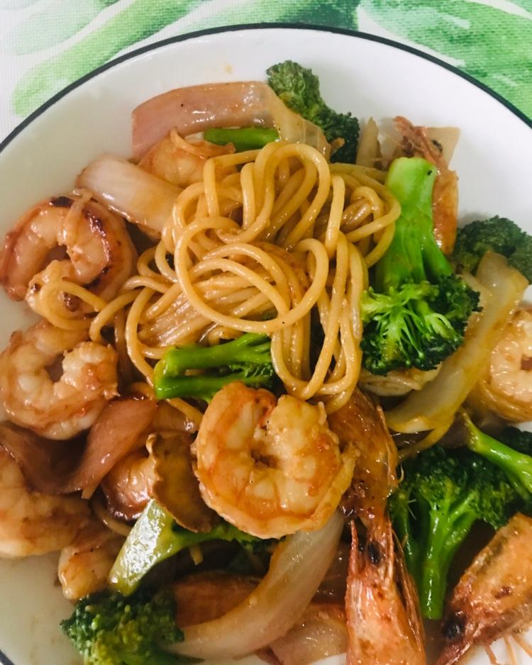 减脂|美味又低脂的虾油虾仁意大利面