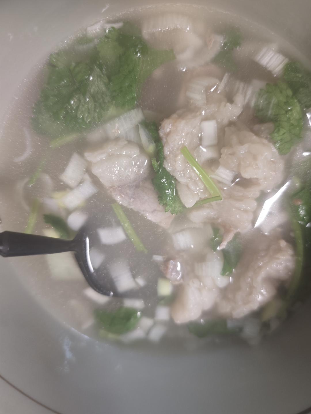 鲜掉眉毛的清炖牛肉汤（面）