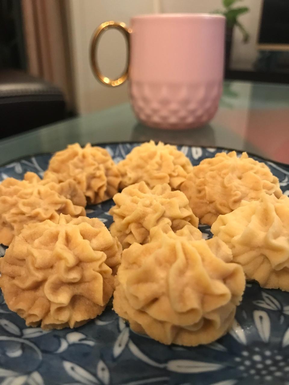 被业界猜了很久的网红牛油小花曲奇配方，酥的掉渣