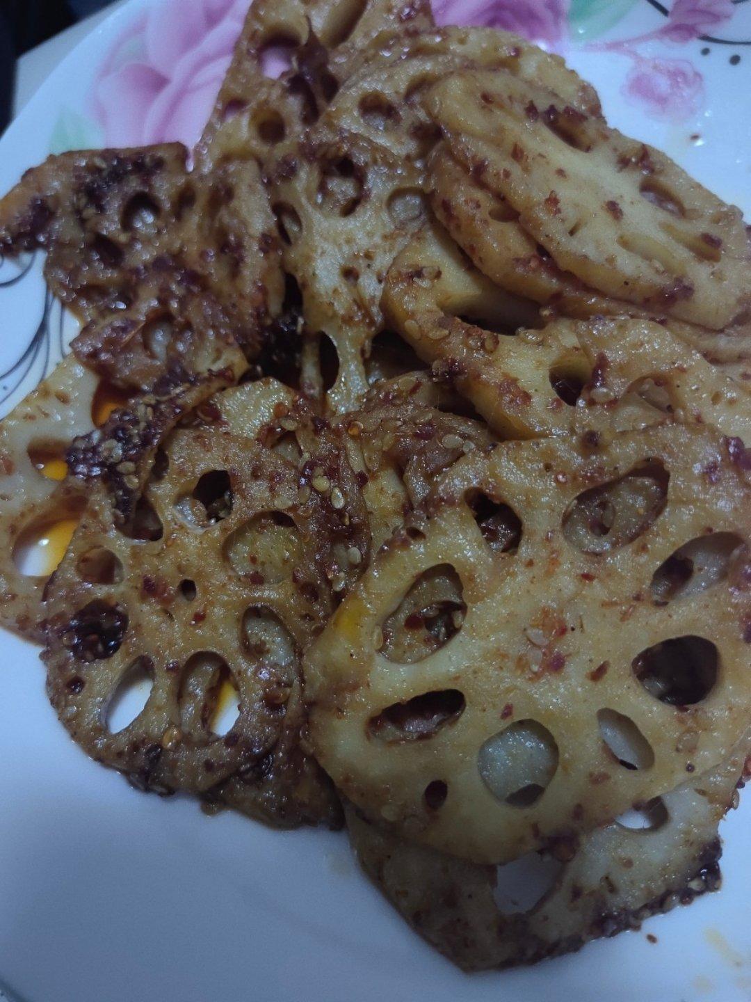 比薯片好吃一百倍的椒盐藕片