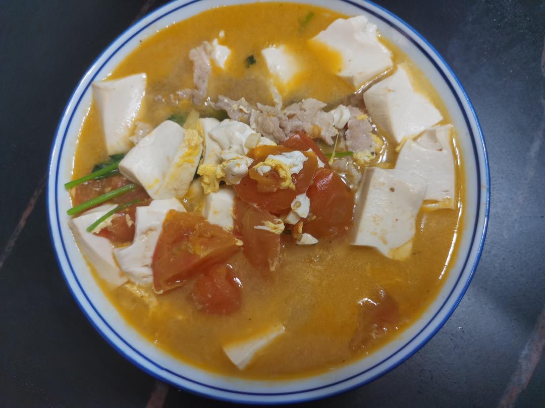 减脂番茄豆腐汤‼️简单快手菜