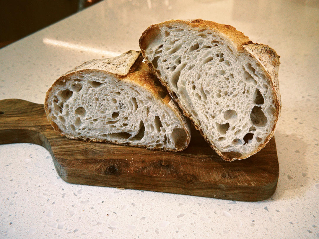天然酵种鲁邦种硬欧包Sourdough Bread
