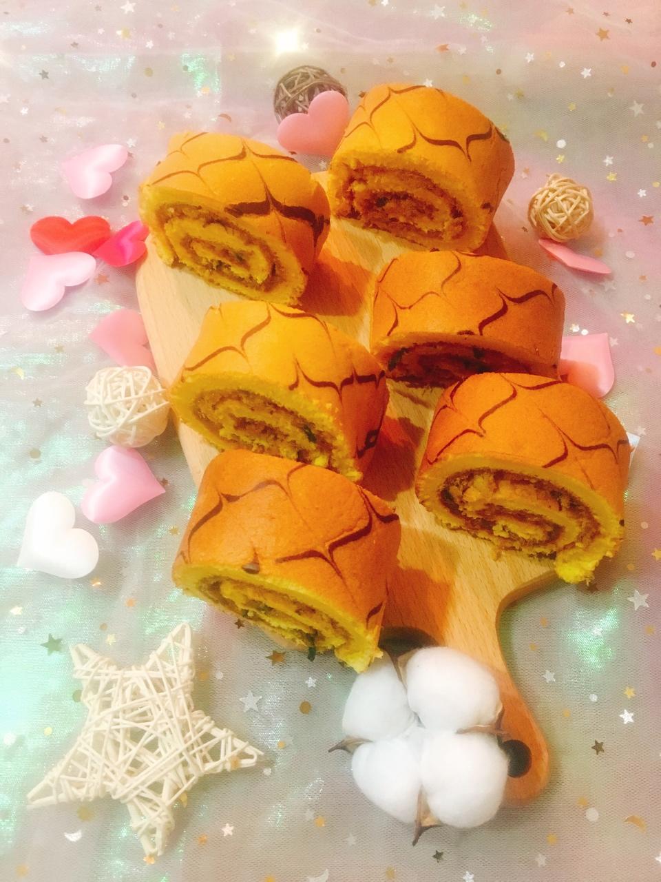 千叶纹蛋糕卷