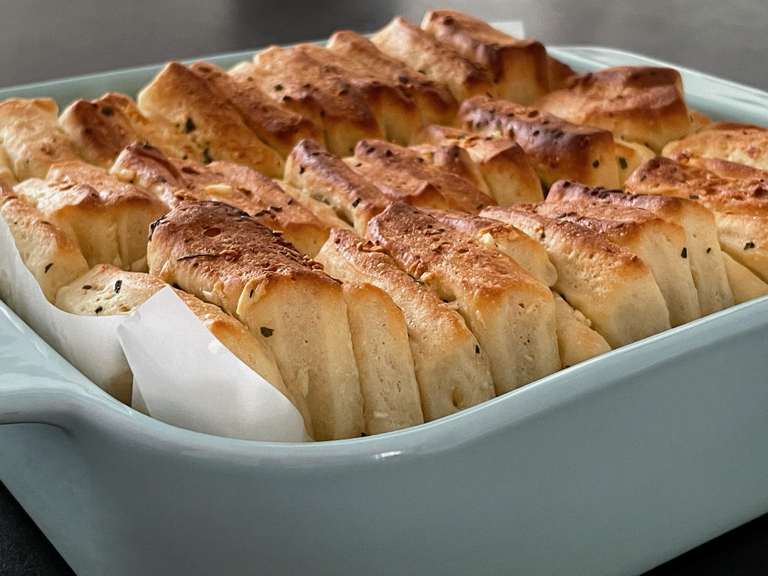 橄榄油蒜香手撕包