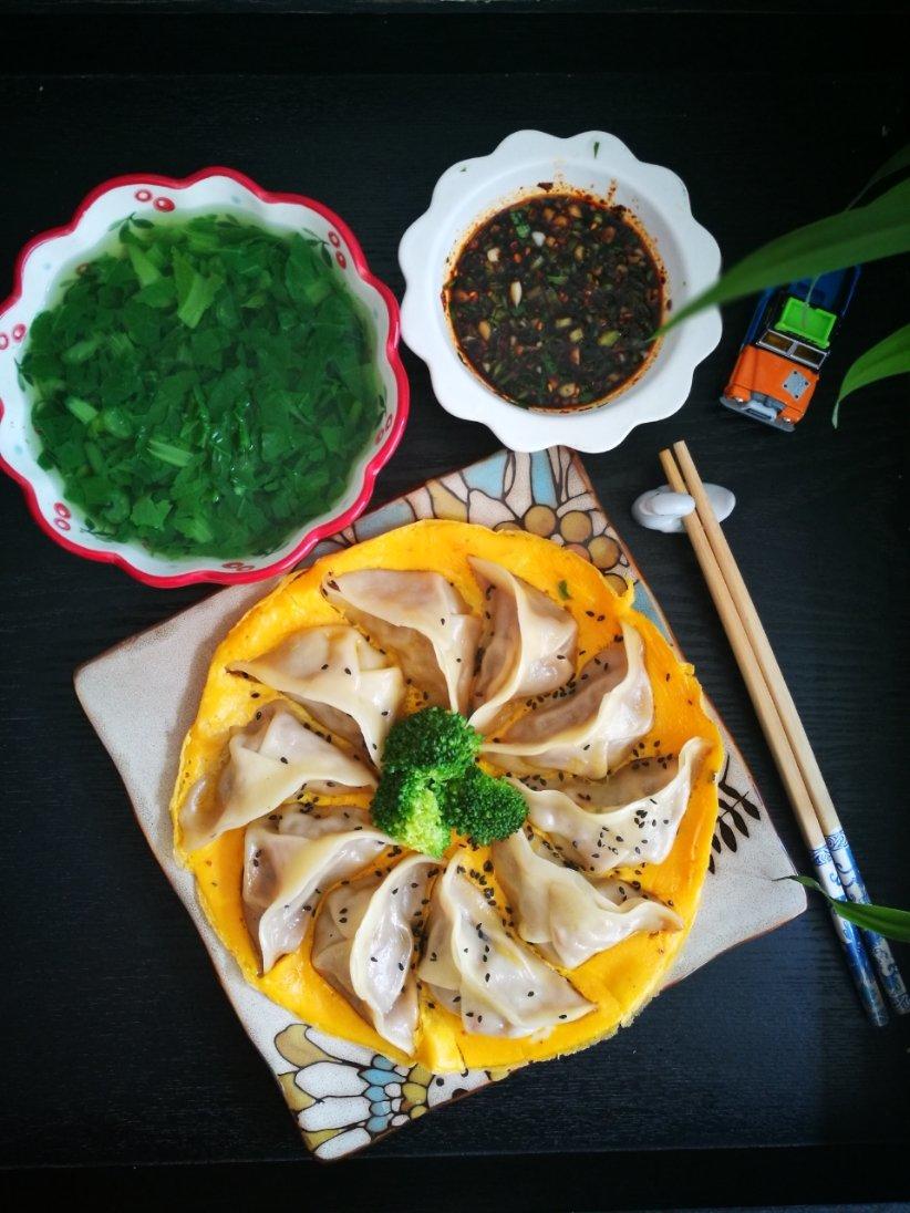 速冻水饺版.鸡蛋锅贴