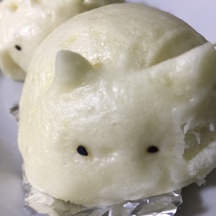 自制无油奶黄包