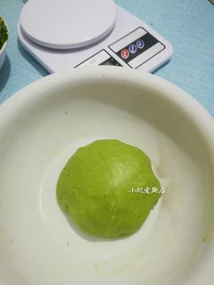 【青团】菠菜汁版的做法 步骤4