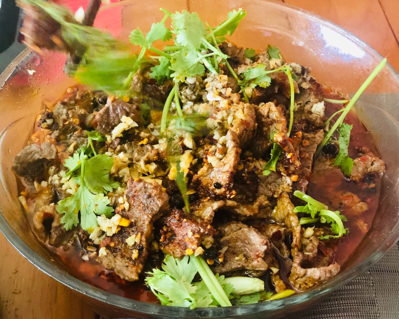 川菜经典 麻辣 水煮牛肉 肉片嫩嫩的秘诀的做法