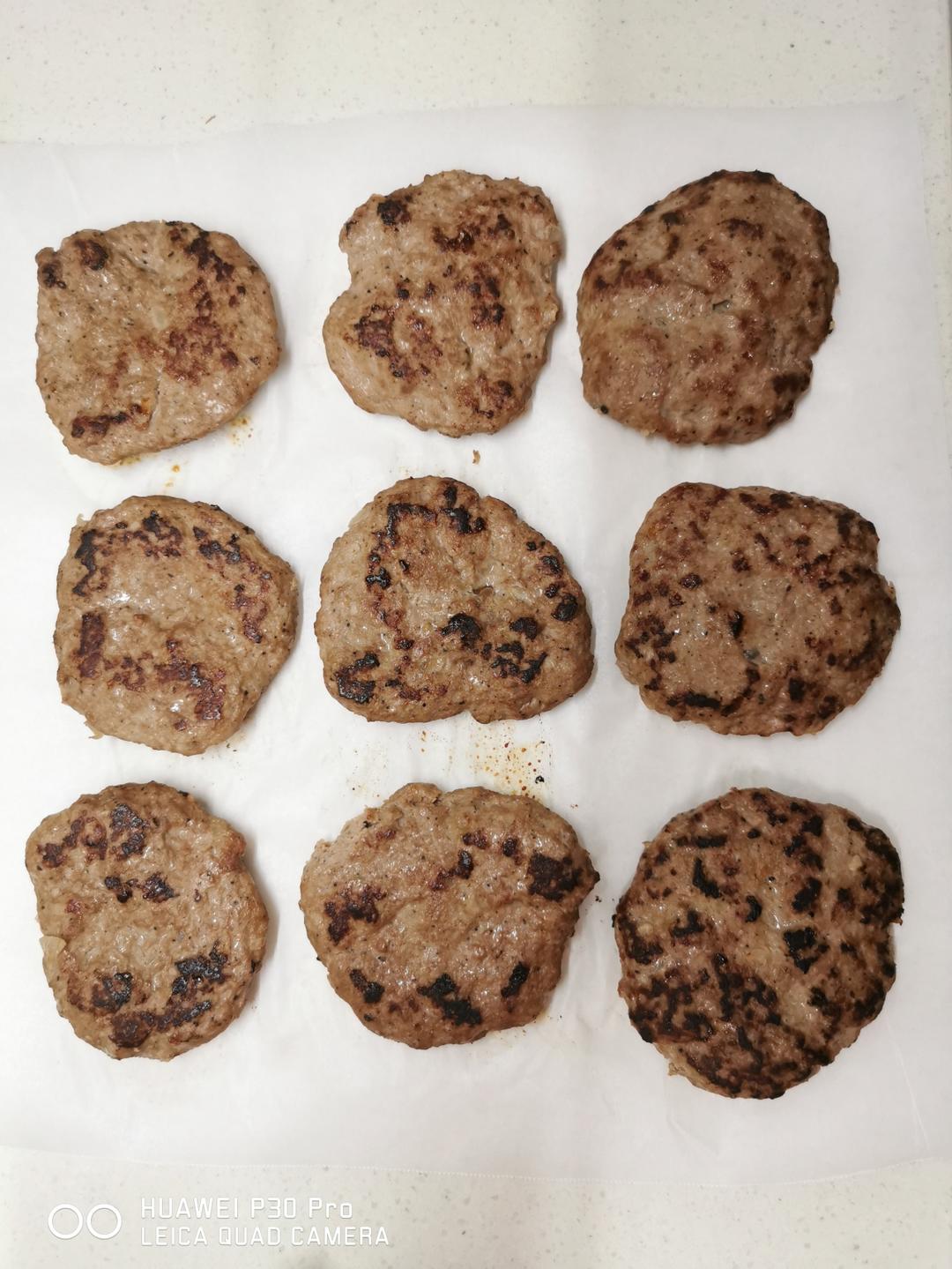 超详细汉堡牛肉饼｜附自制汉堡搭配#Healthymeals#减脂必撸16