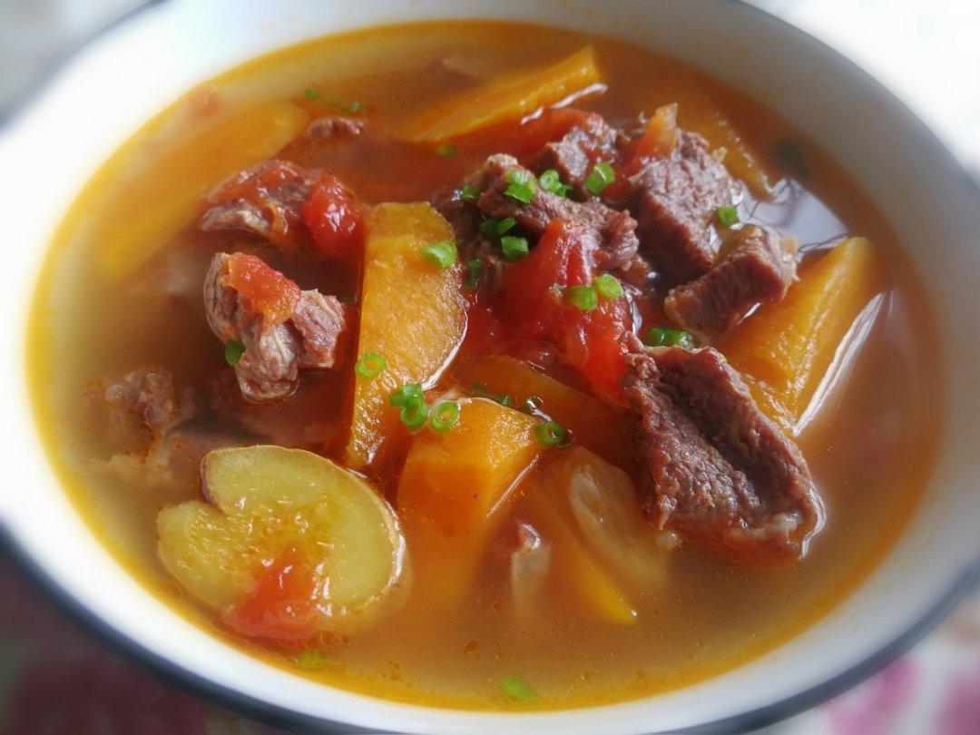 【番茄土豆炖牛腩】