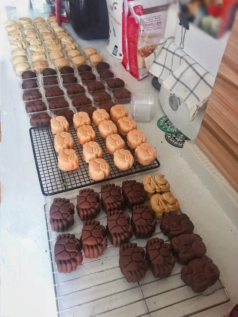 自用月饼皮配方