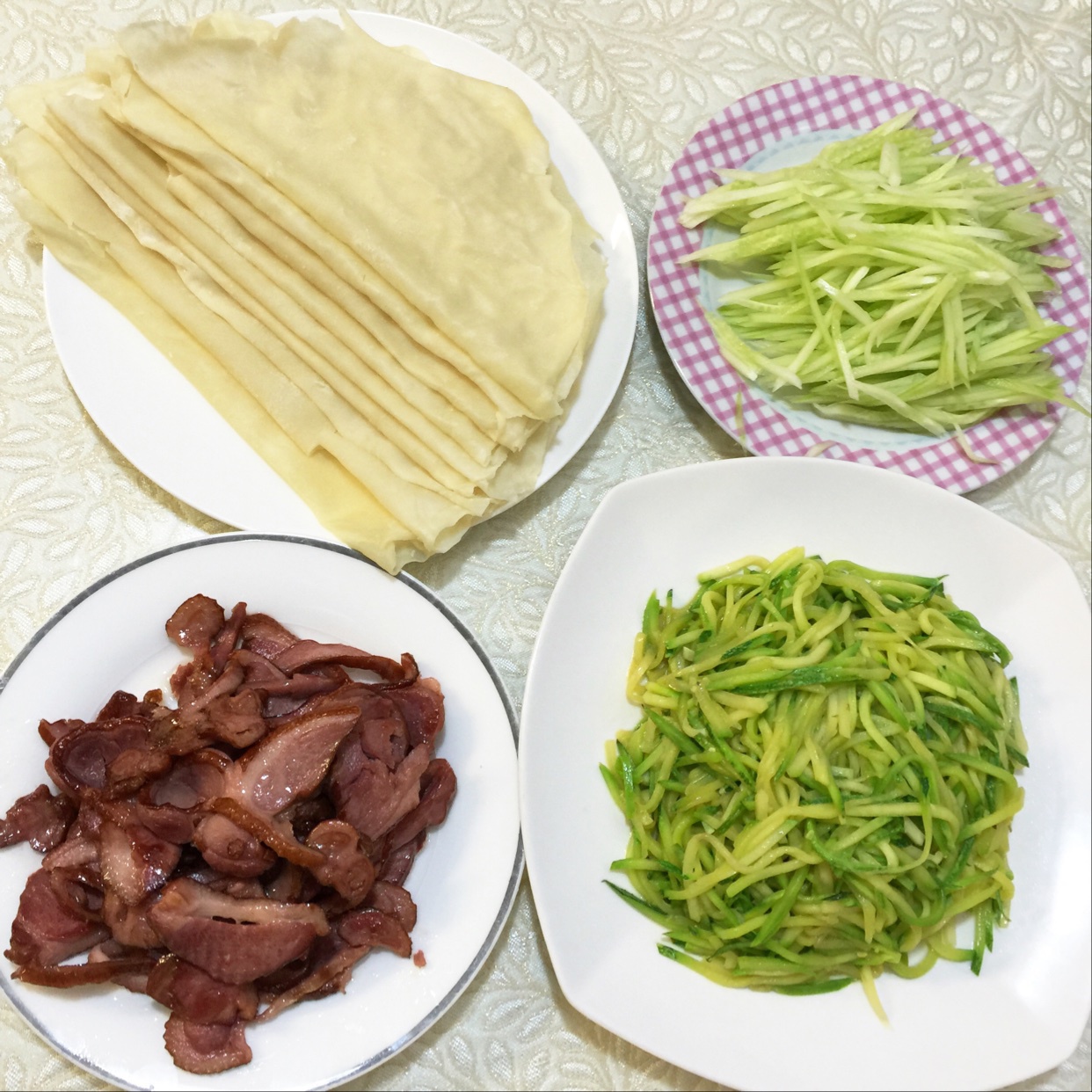 荷叶饼，水单饼