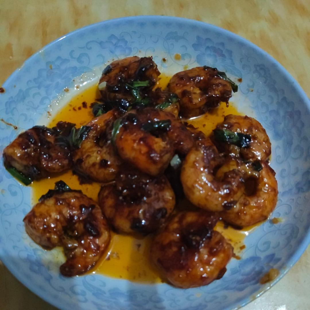 家庭版油焖大虾