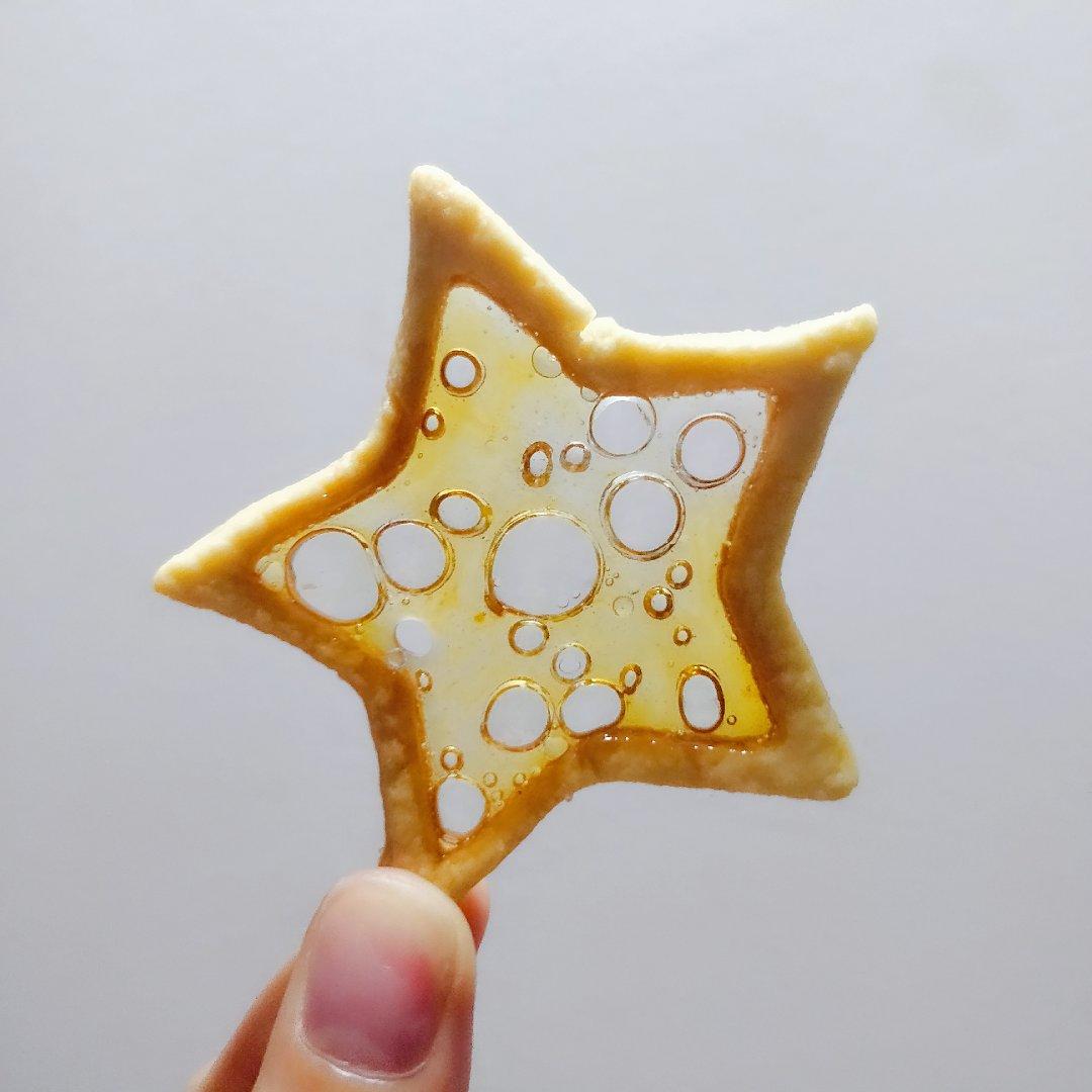 limely做的玻璃糖饼干