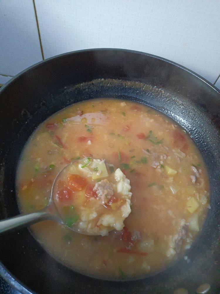 疙瘩汤～拌疙瘩手法视频