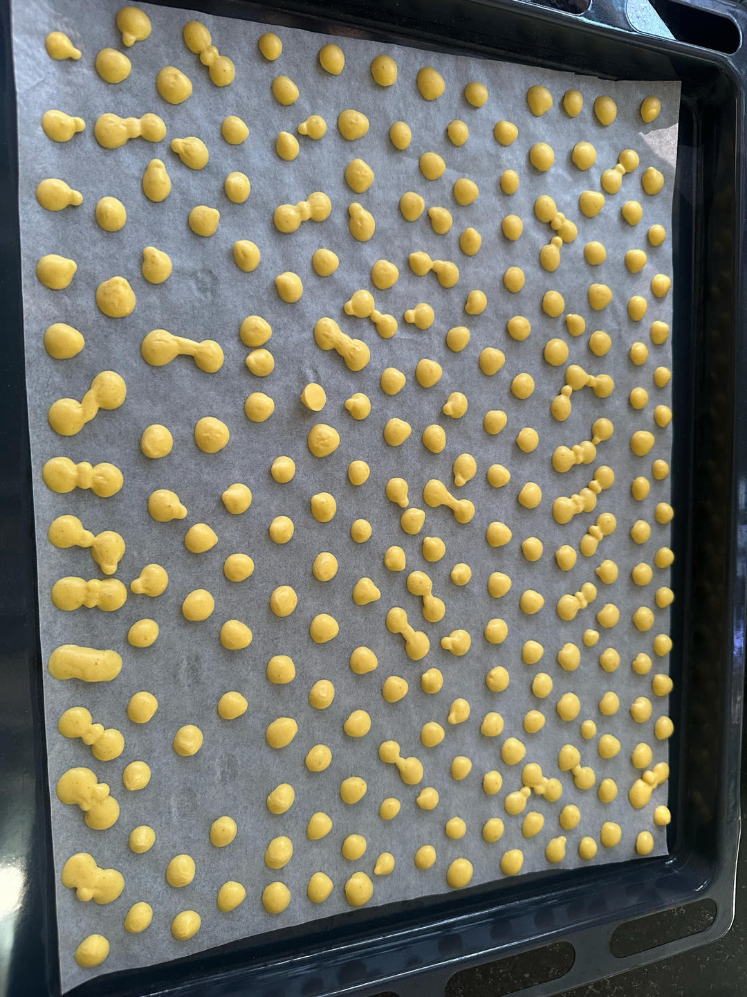 入口即化的无添加蛋黄溶豆