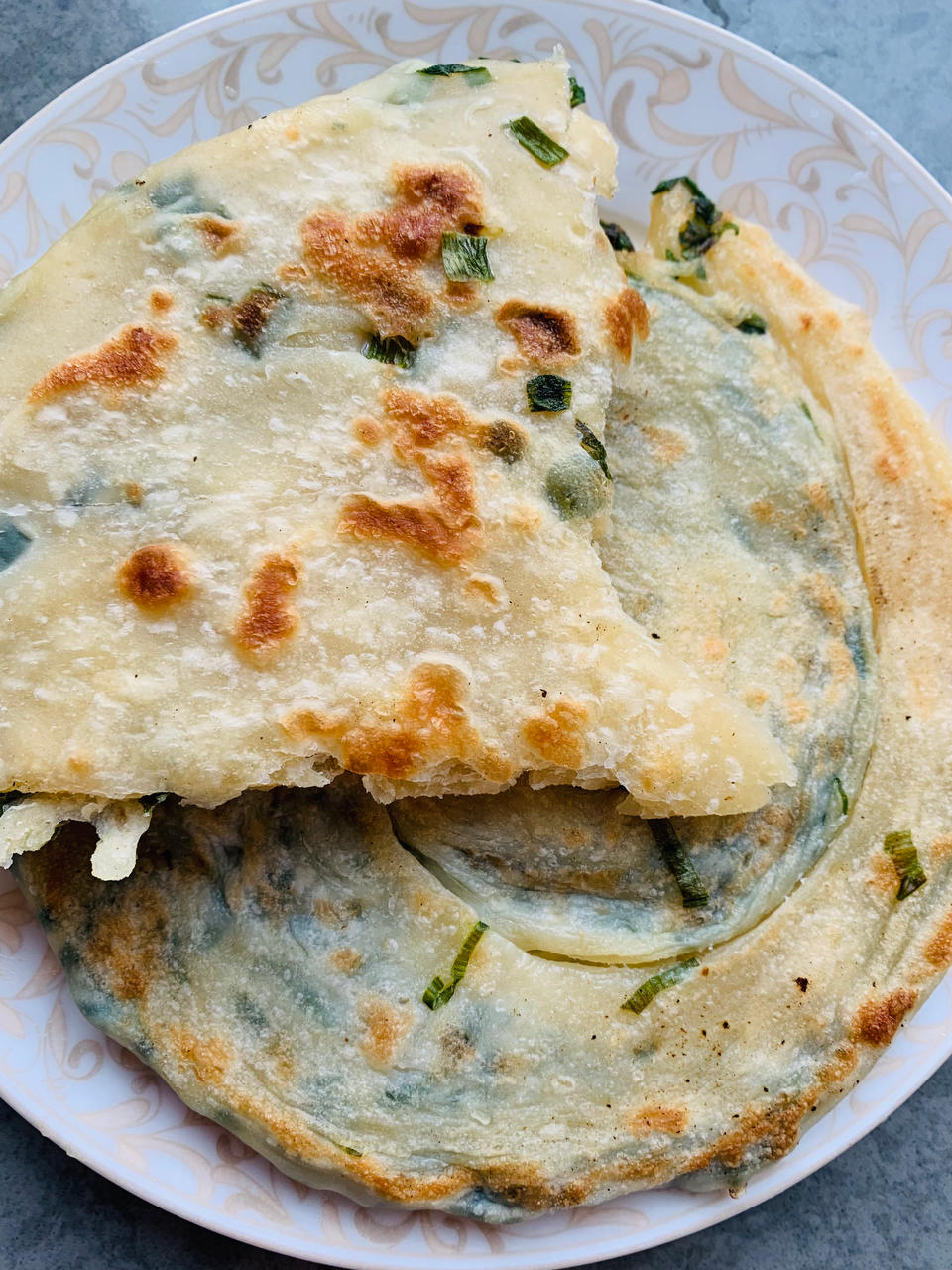 家常葱油饼