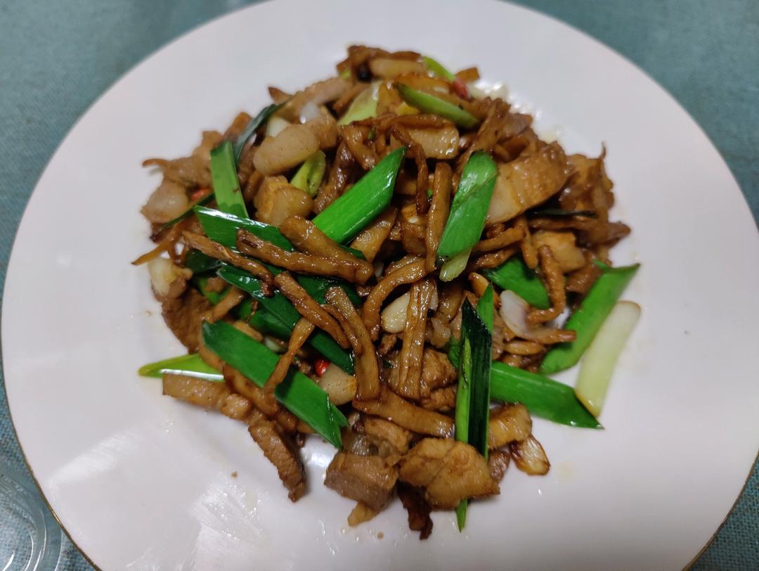 萝卜干炒肉