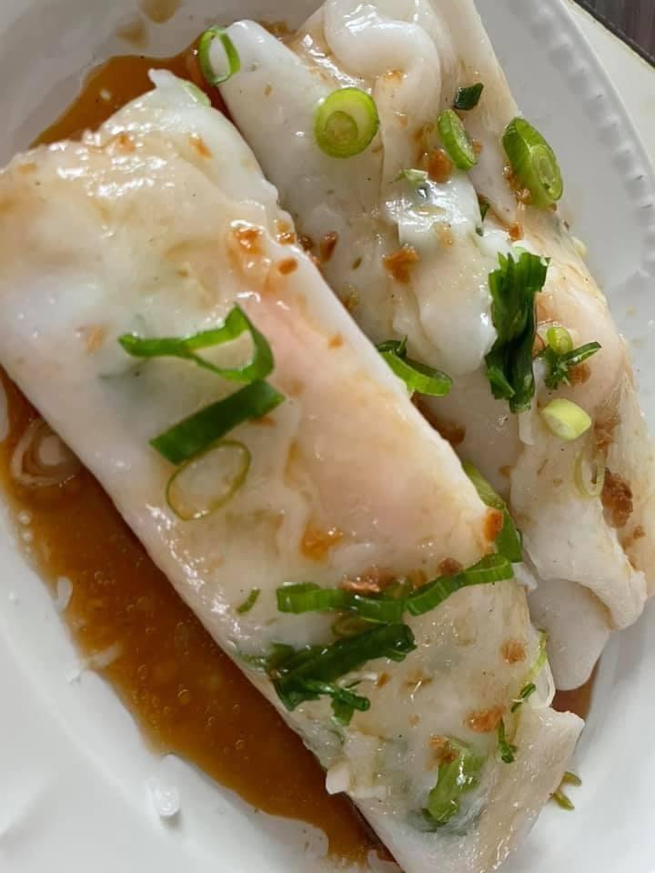 最轻松的方法做滑嫩爽口的广式肠粉的做法 步骤4