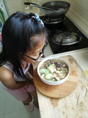 黄瓜紫菜鸡蛋汤的做法 步骤6