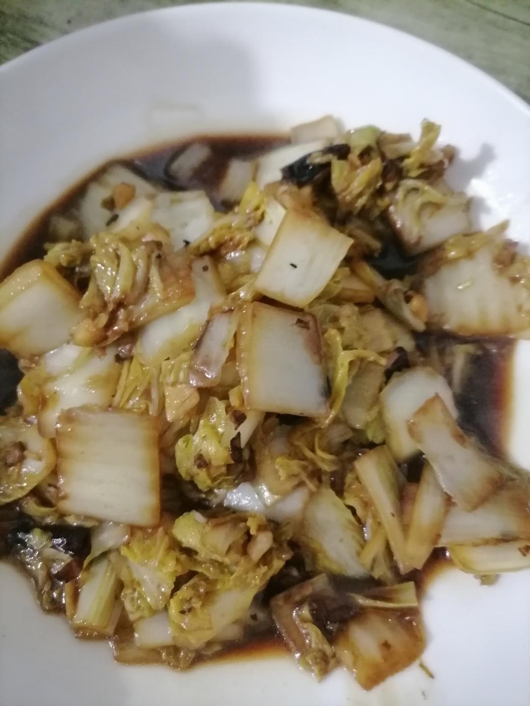 酸辣娃娃菜极简版💜