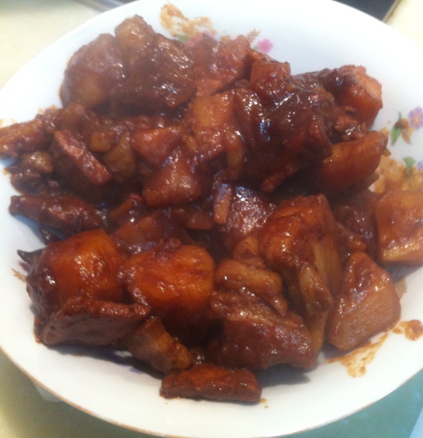 红烧肉炖土豆
