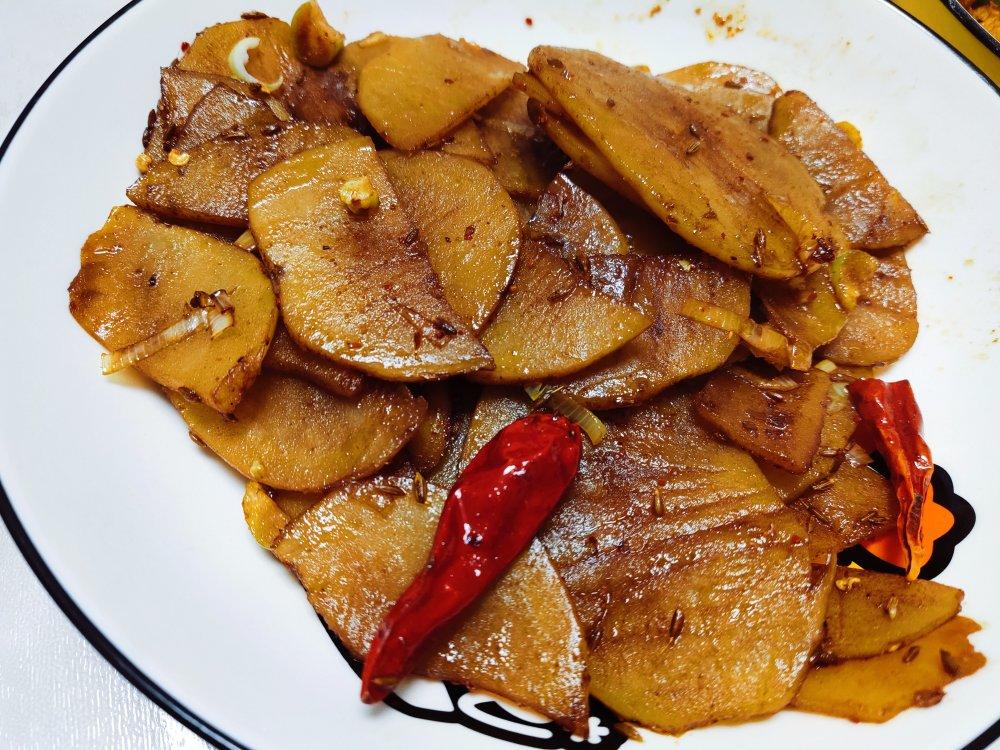 烧烤风味的小土豆