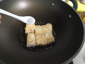 火腿丝瓜豆腐汤的做法 步骤3